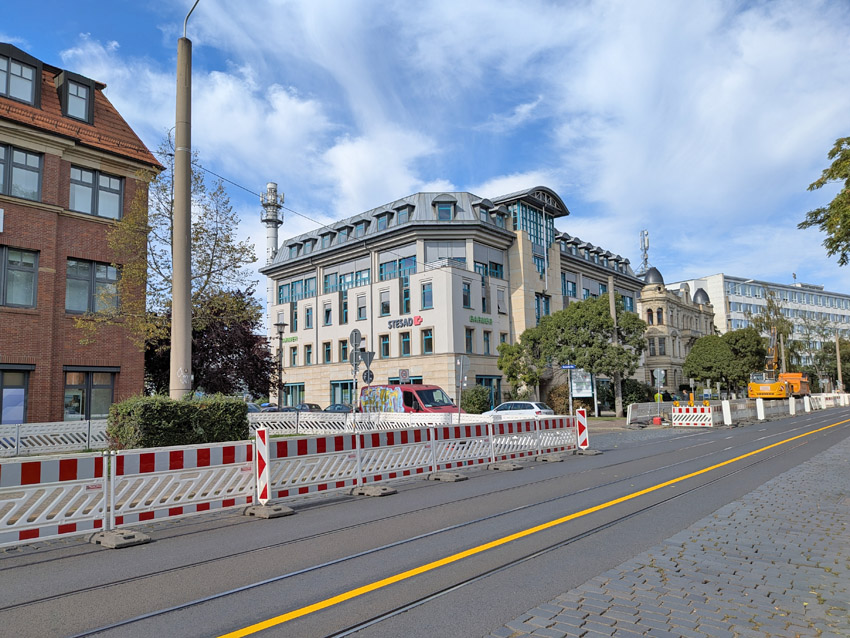 Königsbrücker Straße: Verkehrseinschränkungen Königsbrücker Straße: Verkehrseinschränkungen